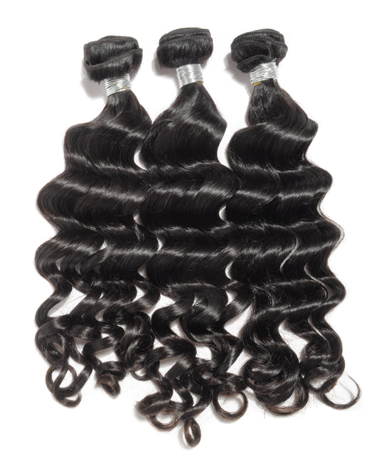 Loose Wave Bundles + HD Lace